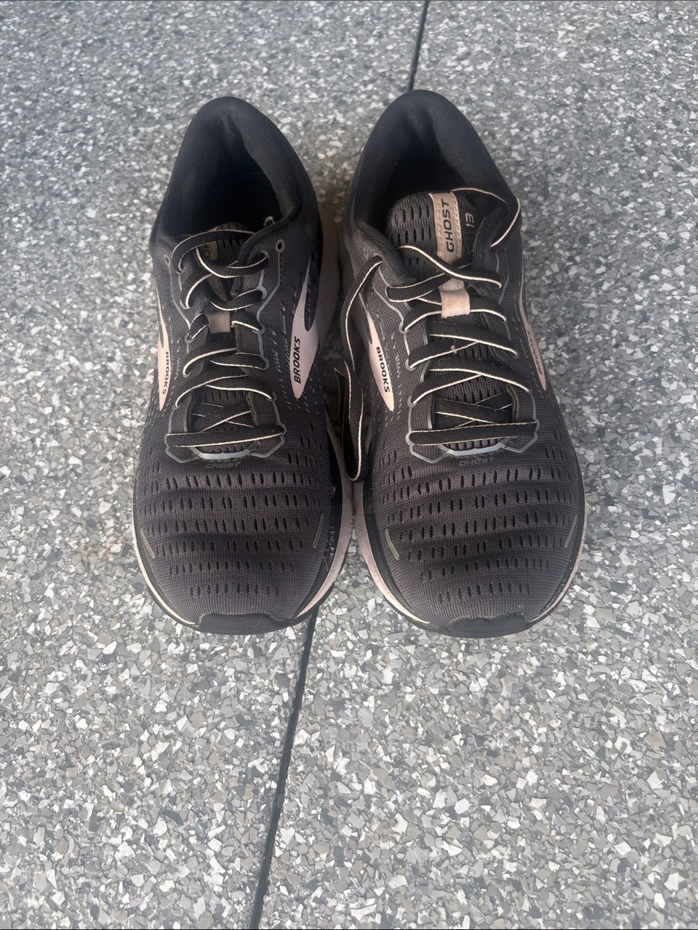 Brooks Women’s Running Shoes - Black with Cream Accents